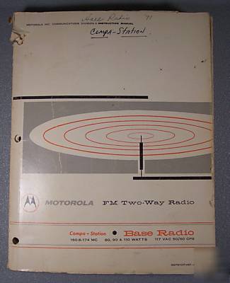 Motorola compa-station base radio manual 