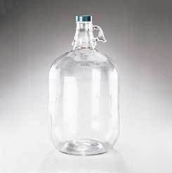 Qorpak glass jugs, qorpak 7764A with tinfoil-lined cap