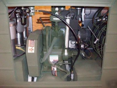 New portable lubricating unit / air / oil/ diesel motor