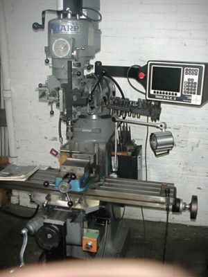 Sharp cnc, 2-axis lmv vertical milling machine 1999