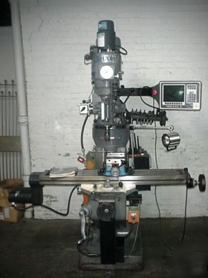 Sharp cnc, 2-axis lmv vertical milling machine 1999