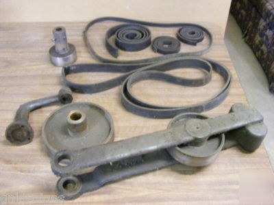 10 piece vintage harig grinder belt tensioner parts lot