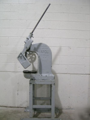 5 ton greenerd model 3-1/2 ratchet style arbor press