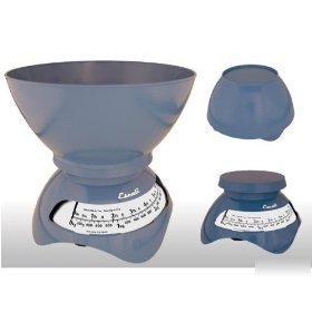 Escali estilo designer dial scale #S63U, berry blue