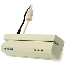 New unitech MSR206 magnetic stripe reader MSR206-33U