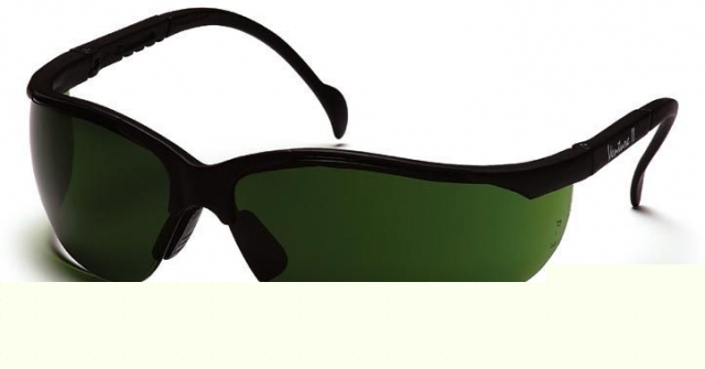 Pyramex venture ii safety glasses - 5.0 ir filter lens