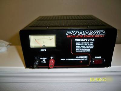 Pyramid PS21KX 20 amp power supply 450W 115 ac 13.8V dc