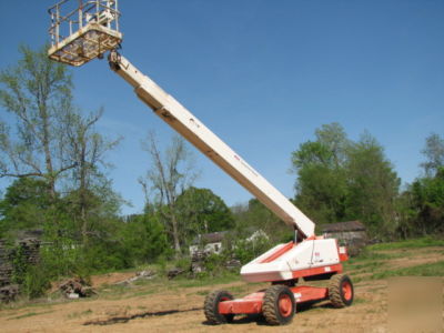 Snorkel TB60 basket lift boom lift -diesel - 60' reach 