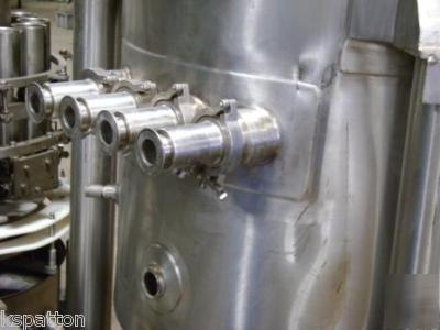 250 gallon stainless jacketed tank - reactor