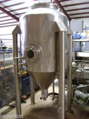 250 gallon stainless jacketed tank - reactor
