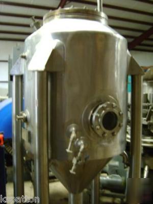 250 gallon stainless jacketed tank - reactor