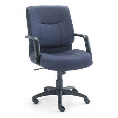 Alera stratus series mid-back swivel tilt chair gray