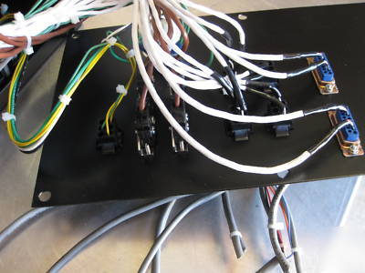 Eurotherm 808 controllers four in a control box w/tc's