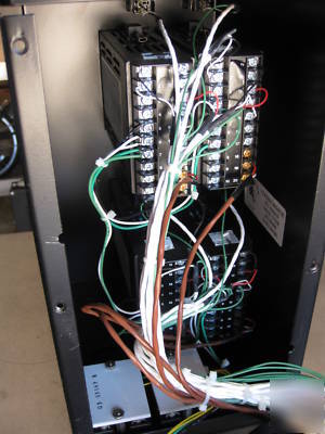 Eurotherm 808 controllers four in a control box w/tc's