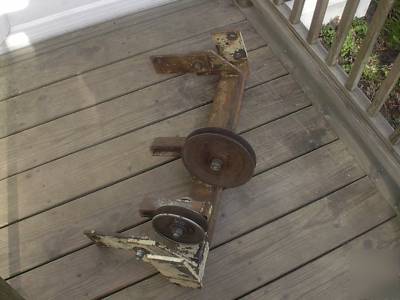 Farmall cub ~ belt pulley assembly for C2 rotary mower
