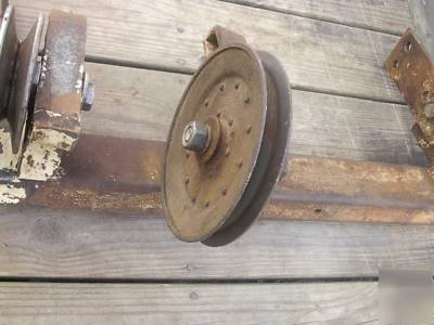 Farmall cub ~ belt pulley assembly for C2 rotary mower