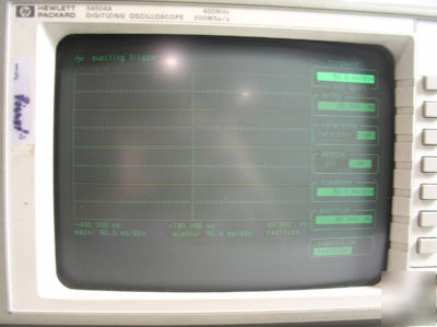 Hp 54504A 400MHZ digital oscilloscope great condition