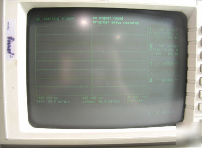 Hp 54504A 400MHZ digital oscilloscope great condition