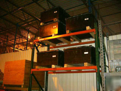 Lot of 50 fiberglass totes tubs 39X39X21 wmounted 4X4's