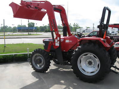 Mahindra 5530 4WD with front end loader 
