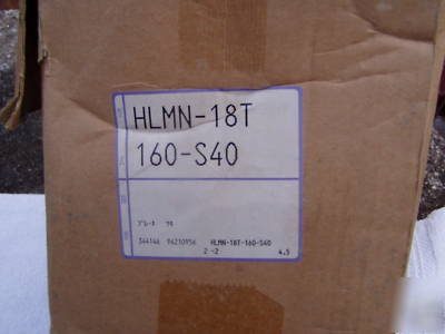 Nissei-gtr dual shaft gearmotor hlmn-18T-160-S40 100V