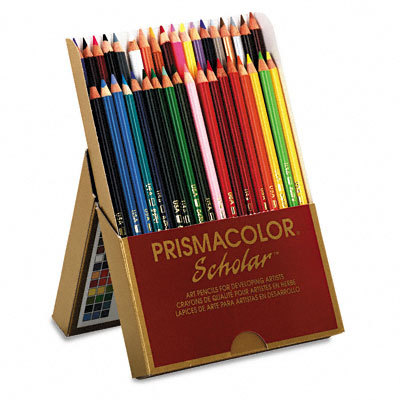 Scholar colored woodcase pencils 36 assorted colors/set