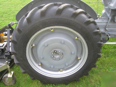 1941 ford 9N tractor with 6' farm pro finish mower