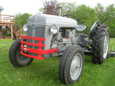 1941 ford 9N tractor with 6' farm pro finish mower