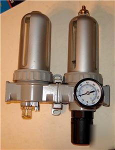 Air control unit filter regulator lubricator 140 psi