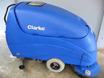 Clarke encore 33 auto floor scrubber cleaner machine
