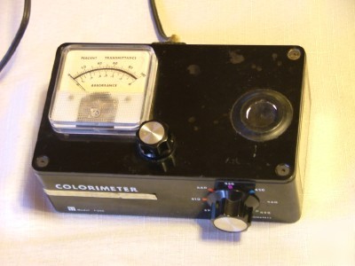 Instratech t/600 colorimeter, convenient size, gc