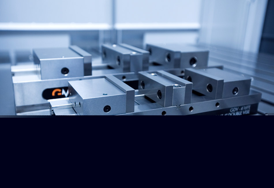 New glacern gdv-416FE double station vise (double lock)