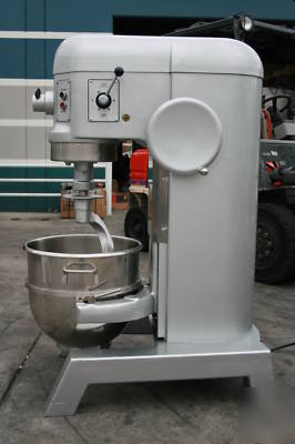New hobart 60 quart qt. mixer + ss bowl + refurbished