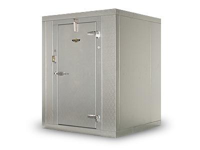 New us cooler 6'X6' i/d walk-in cooler, i/d remote ref.- 