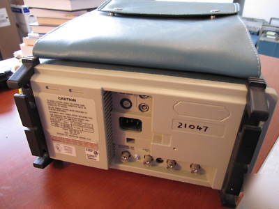 Tektronix 2465B 400MHZ 4 channel oscilloscope w/ manual