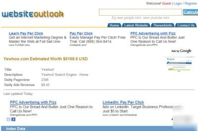 Very high traffic web search engine 