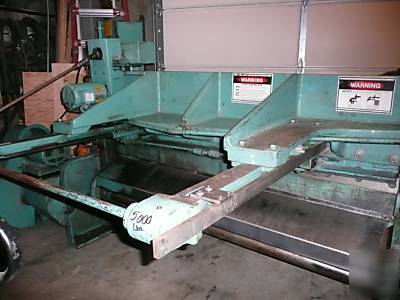 Wysong mechanical shear model 1472 - 6', 14 ga