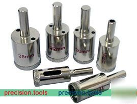 6PCS diamond coated drill bit hole saw assorted 14-25MM