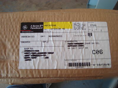 Ge 120/208 nema 3R 225 amp panelboard with 150 amp mb 