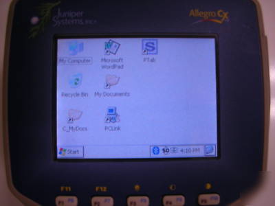 Juniper systems allegrocx rugged field pc w/ 1G storage