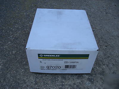 New greenlee ccx punch driver adapter, 3/4