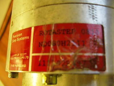 Rotastep compressed air clutch brake stepper 0810