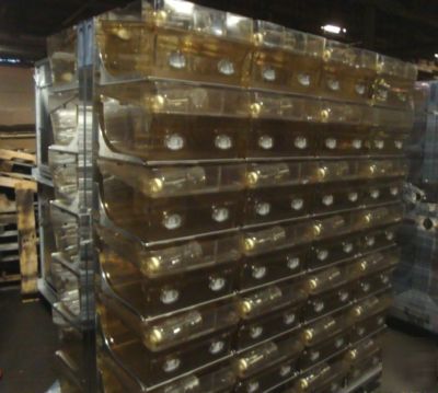 Vented rodent mice rat cage nice 56 cages rack 