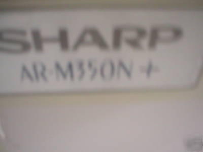 Sharp arm 350N copiers copy machines network print sort