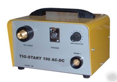 Ac/dc 190 amp hf tig box