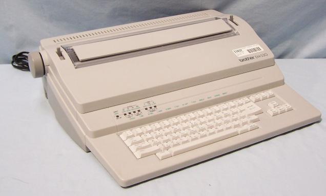 Brother em-530 electronic typewriter w/dictionary nice 