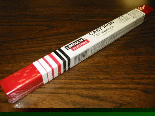 Lincoln ferroweld cast iron stick electrode 5/32