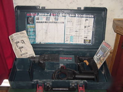 Bosch bulldog hammer drill 11224VSR + case-acc-manual 