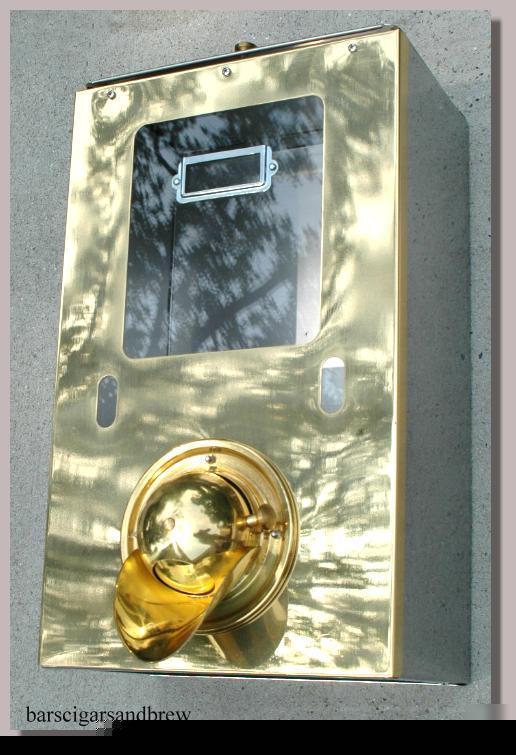 Coffee bean dispenser - cafe espresso bar home brass