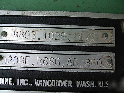 Columbia palletizer - model 200E - 25 cases per/min